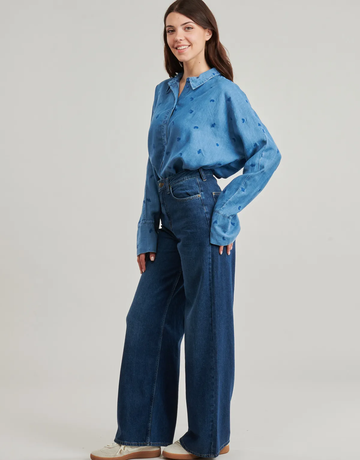 Jeans^Lee - STELLA A LINE Bleu
