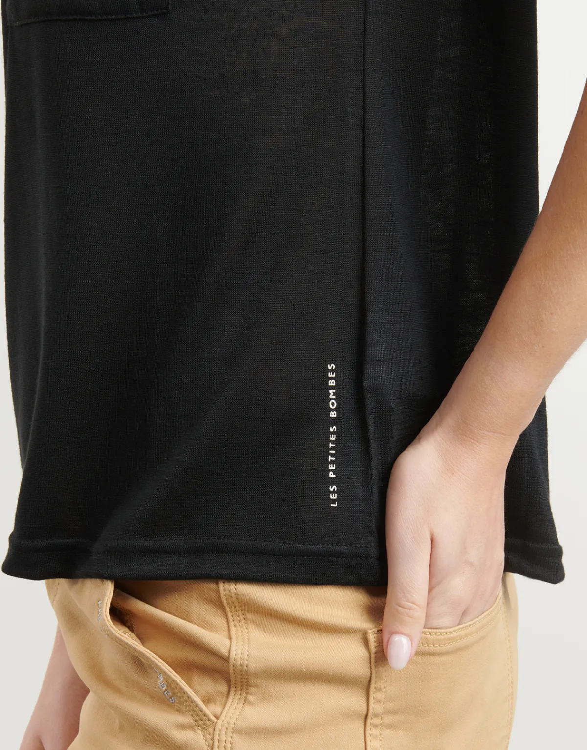 T-shirts & Polos^Les Petites Bombes - DERNA Noir