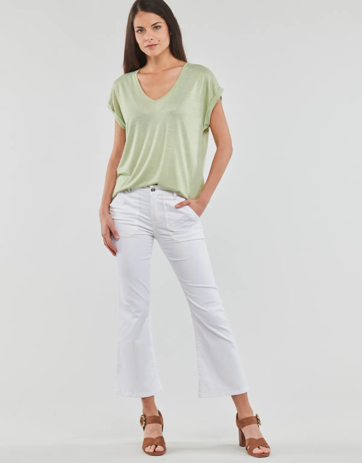 Jeans^Les Petites Bombes - FAYE Blanc