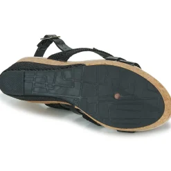 Sandales Et Nu-pieds^Les Petites Bombes - MELINE Noir