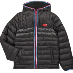 Manteaux^Levi's - COLORBLOCK PUFFER Noir