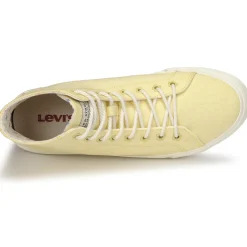 Baskets Mode^Levi's - DECON MID S Jaune