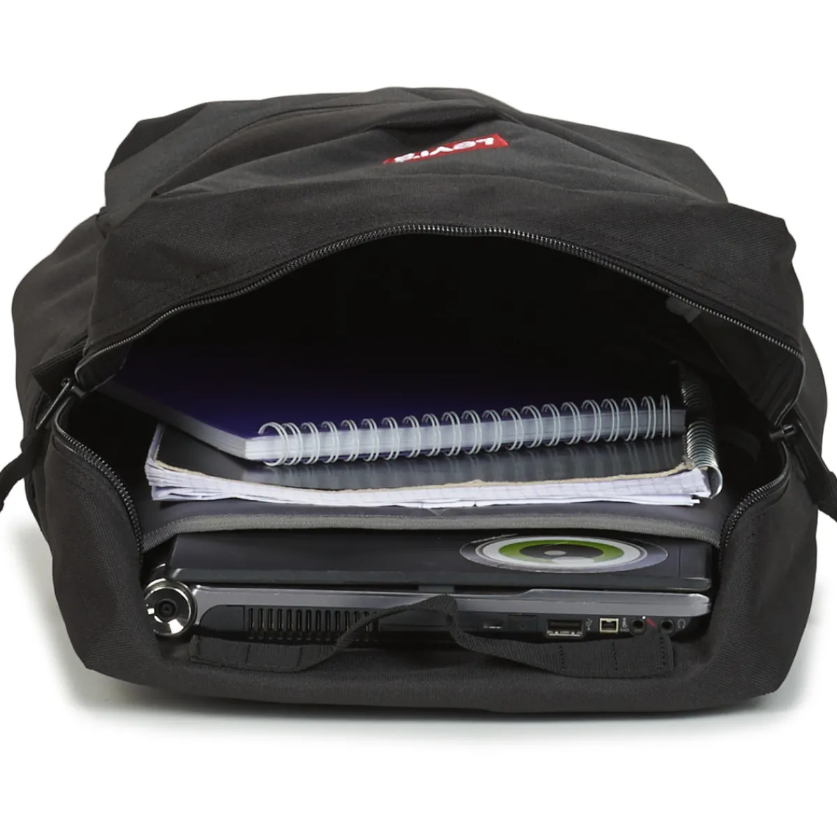 Sacs À Dos^Levi's - L PACK STANDARD Noir