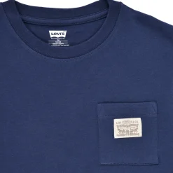 T-shirts & Polos^Levi's - LVB LONG SLEEVE POCKET TEE Marine
