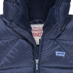 Manteaux^Levi's - LVB SHERPA LINED PUFFER JKT Bleu