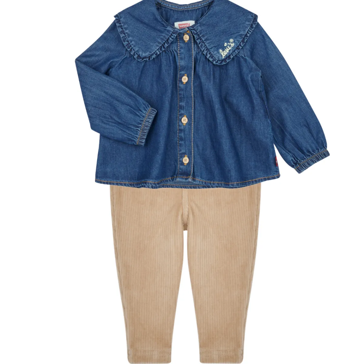 Ensembles Enfant^Levi's - LVG 2PC COLLARED TOP & LEGGING