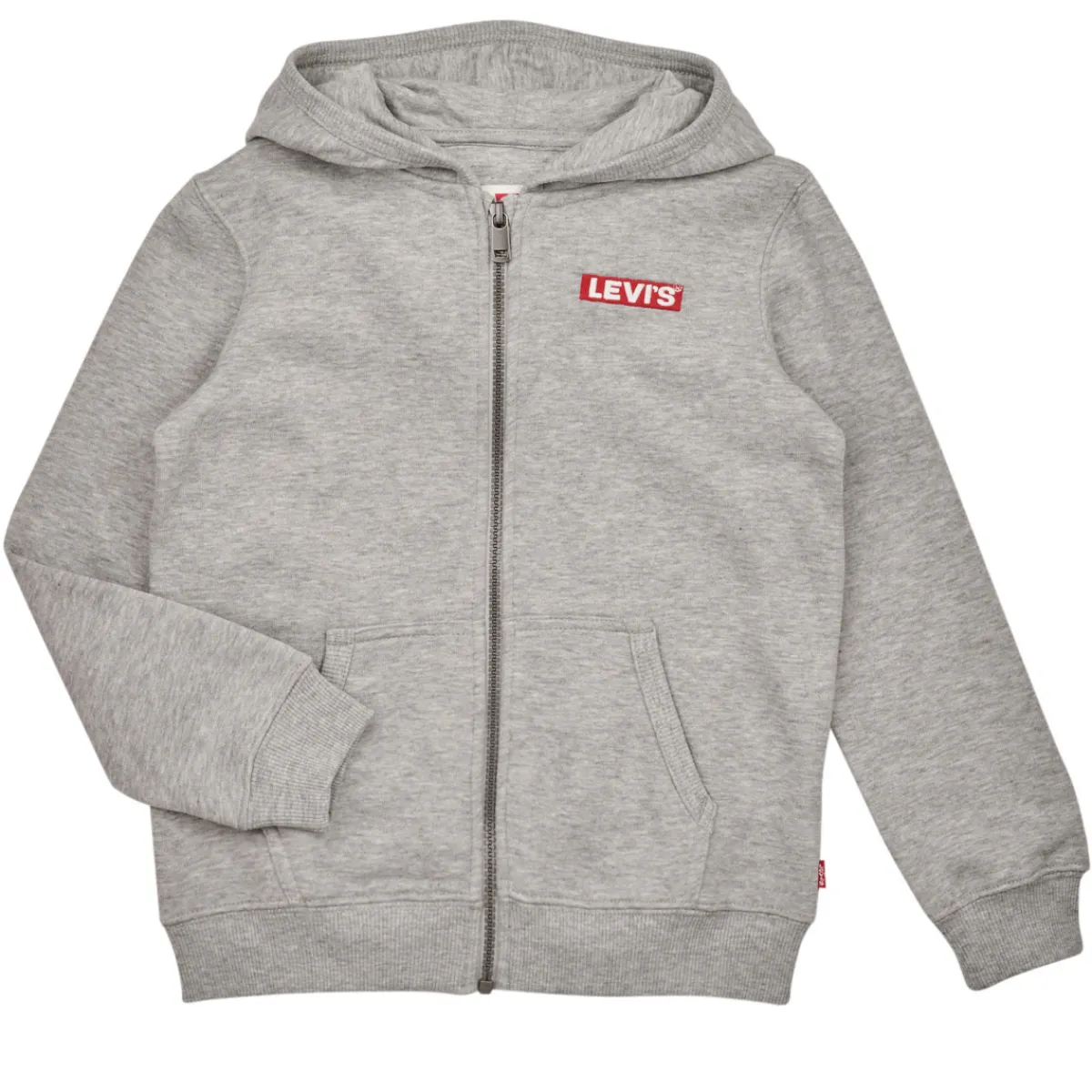 Sweats & Polaires^Levi's - LVN BOXTAB FULL ZIP HOODIE Gris
