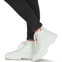 Baskets Mode^Levi's - PATTON S Blanc