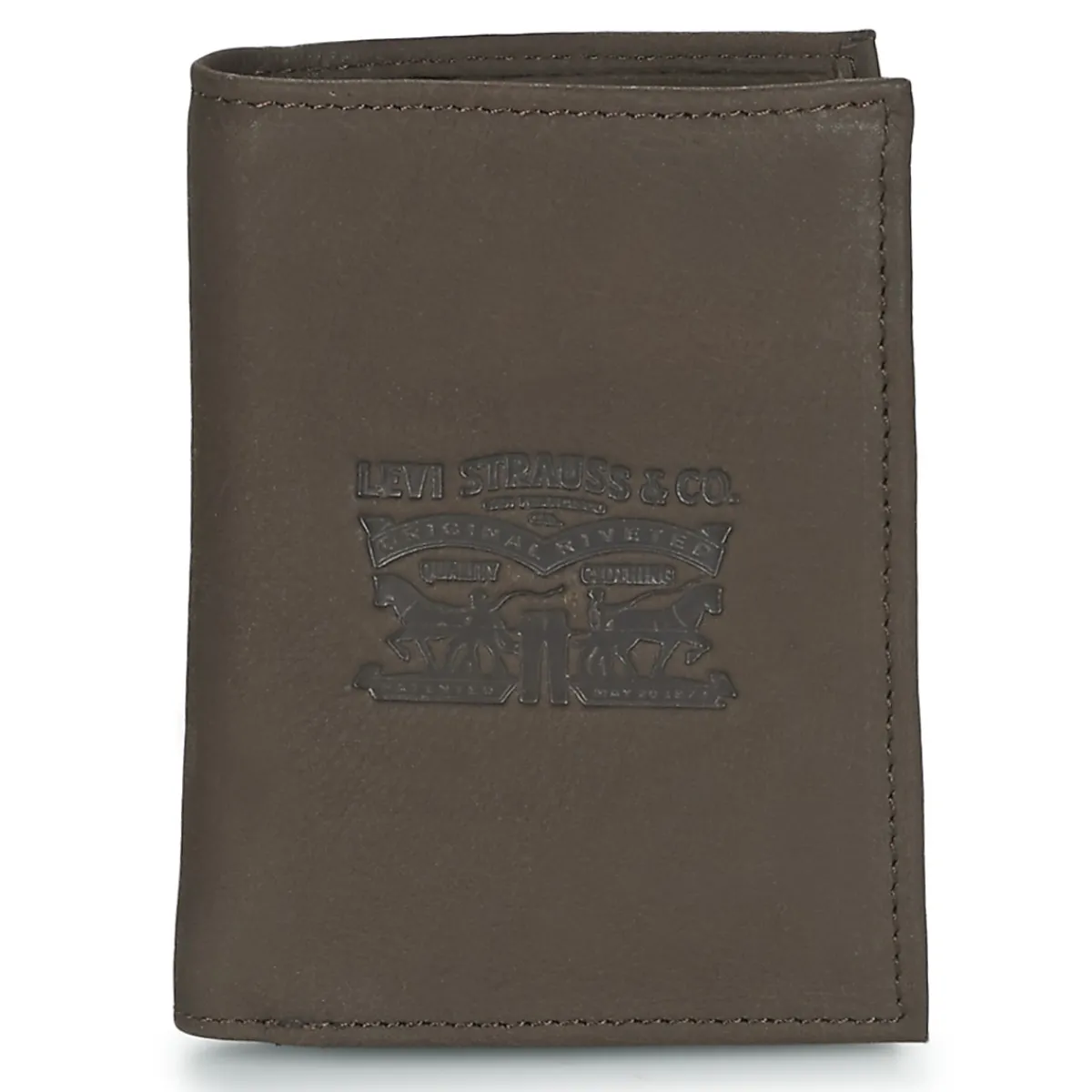 Portefeuilles / Porte-monnaie^Levi's - VINTAGE TWO HORSES VERTICAL Marron