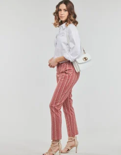 Pantalons^Liu Jo - PANT CHINO Rouge