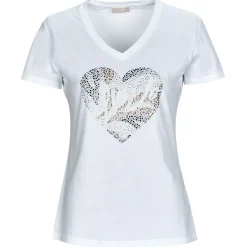 T-shirts & Polos^Liu Jo - WF3080 Blanc