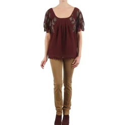 T-shirts & Polos^Lollipops - POCAHONTAS TOP Bordeaux