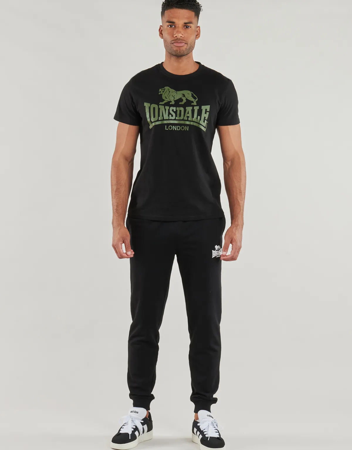 Joggings & Survêtements^Lonsdale - PILSON Noir