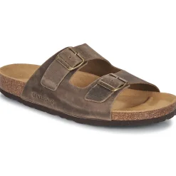Mules / Sabots^Lumberjack - FLINT Marron