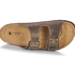 Mules / Sabots^Lumberjack - FLINT Marron