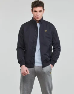 Vestes^Lyle & Scott - MESH BACKED FUNNEL NECK JACKET Bleu