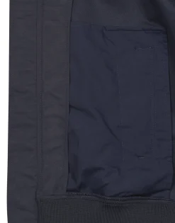 Vestes^Lyle & Scott - MESH BACKED FUNNEL NECK JACKET Bleu