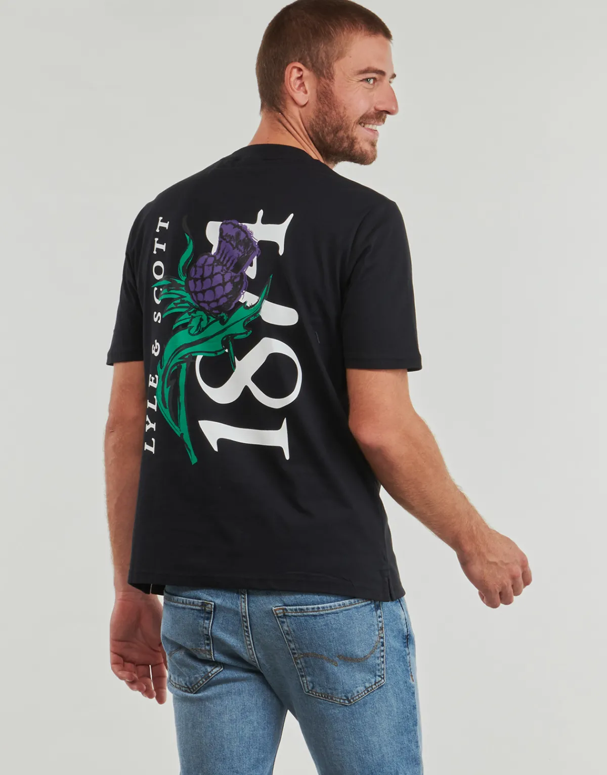 T-shirts & Polos^Lyle & Scott - TS2105V Noir
