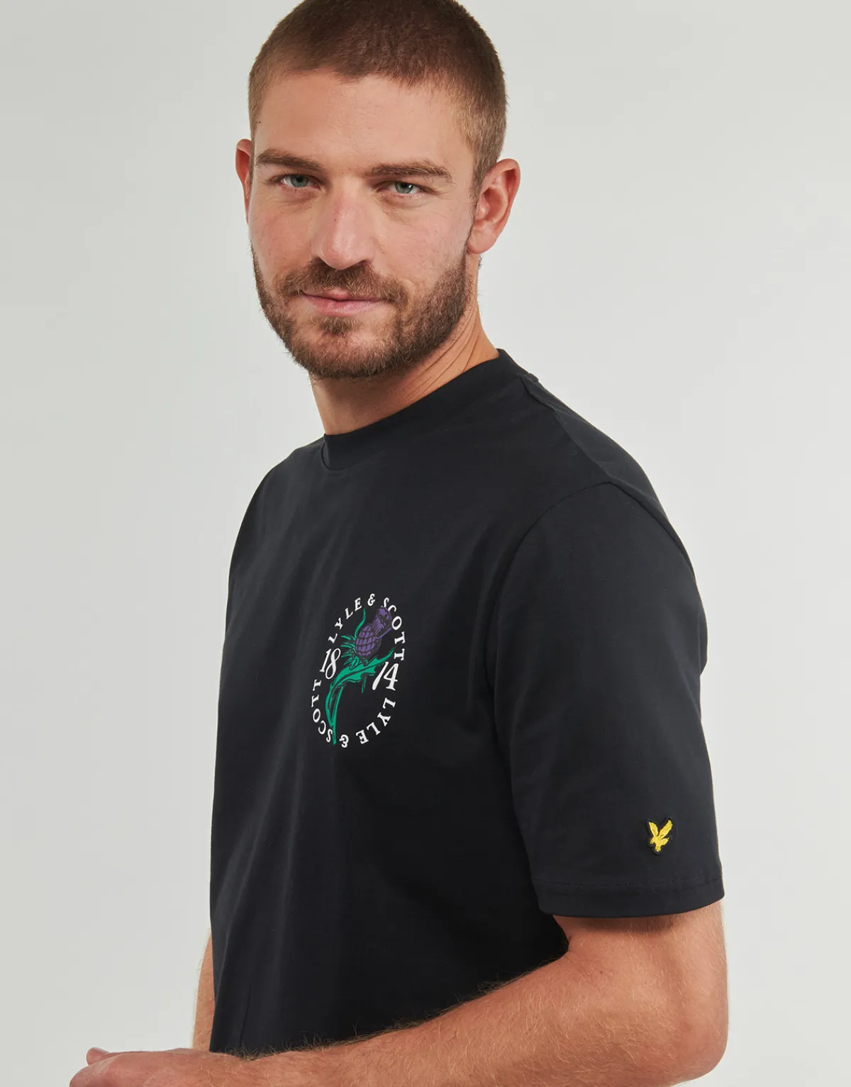 T-shirts & Polos^Lyle & Scott - TS2105V Noir