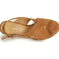 Sandales Et Nu-pieds^Maison Minelli - CASIMIERA Marron