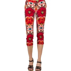 Pantalons^Manoush - PANTALON POPPY Rouge