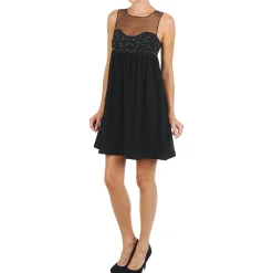 Robes^Manoush - ROBE ETINCELLE Noir