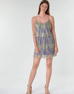 Robes^Marciano - LIQUID LEOPARD DRESS Multicolore