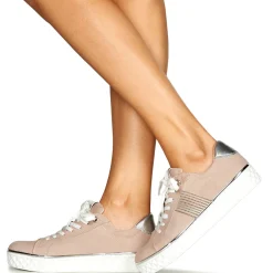 Baskets Mode^Marco Tozzi - AELLA Beige