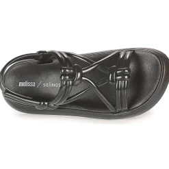 Sandales Et Nu-pieds^Melissa - PAPETE ESSENTIAL SAND. + SALINAS AD Noir