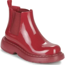 Bottines / Boots^Melissa - STEP BOOT AD Rouge