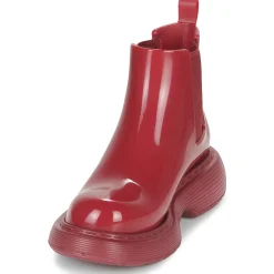 Bottines / Boots^Melissa - STEP BOOT AD Rouge