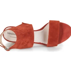 Sandales Et Nu-pieds^Metamorf'Ose - EMBARQUA Rouge
