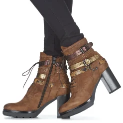 Bottines / Boots^Metamorf'Ose - FALENCIA Camel