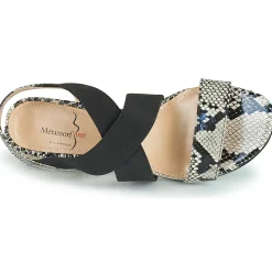 Sandales Et Nu-pieds^Metamorf'Ose - LACROIX Noir