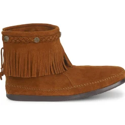 Bottines / Boots^Minnetonka - HI TOP BACK ZIP BOOT Marron