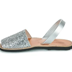 Sandales Et Nu-pieds^Minorquines - AVARCA Argenté