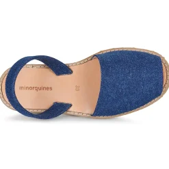 Sandales Et Nu-pieds^Minorquines - AVARCA Bleu
