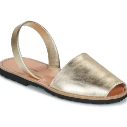 Sandales Et Nu-pieds^Minorquines - AVARCA Doré