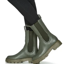 Bottines / Boots^Mjus - BEATRIX CHELS Kaki