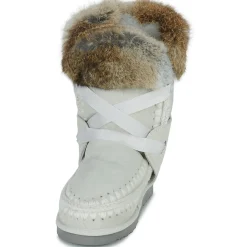 Bottines / Boots^Mou - ESKIMO LACE FUR Beige