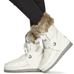 Bottines / Boots^Mou - ESKIMO LACE FUR Beige