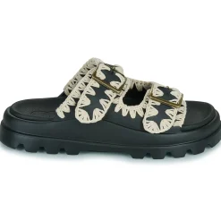Sandales Et Nu-pieds^Mou - EVA ONE-PIECE SLIDE TWO-BUCKLE Noir