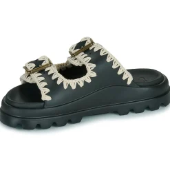 Sandales Et Nu-pieds^Mou - EVA ONE-PIECE SLIDE TWO-BUCKLE Noir