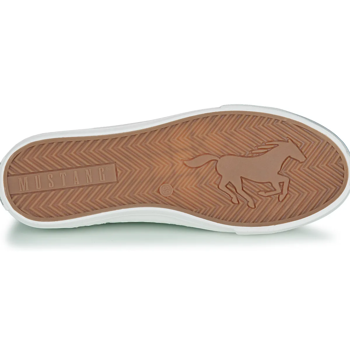 Baskets Mode^Mustang - 1272307 Vert