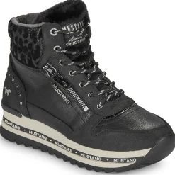 Baskets Mode^Mustang - 1364503 Noir