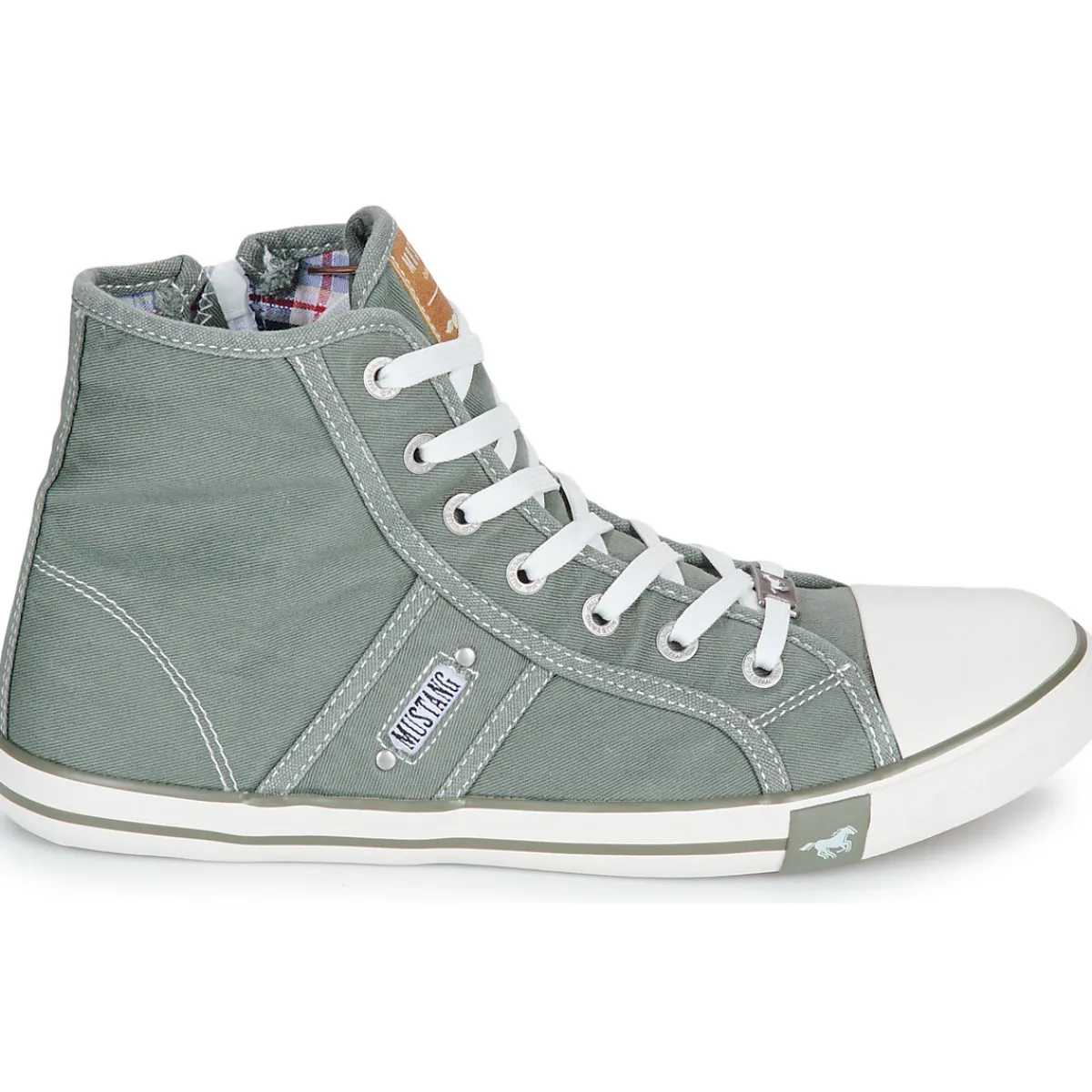 Baskets Mode^Mustang - GALLEGO Gris