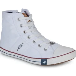 Baskets Mode^Mustang - GALLEGO Blanc