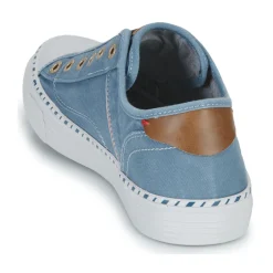 Baskets Mode^Mustang - VIOLANTA Bleu