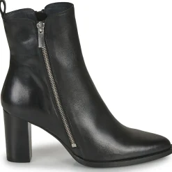Bottines / Boots^Myma - 6913-CUIR- Noir