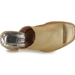 Sandales Et Nu-pieds^Myma - 7770MY01-LAMINATO-PLATINE Doré